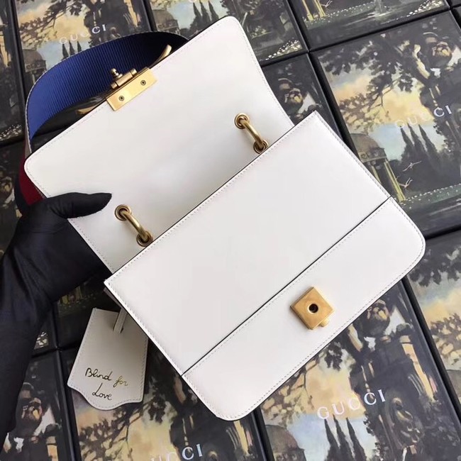 Gucci Queen Margaret small shoulder bag 476542 white