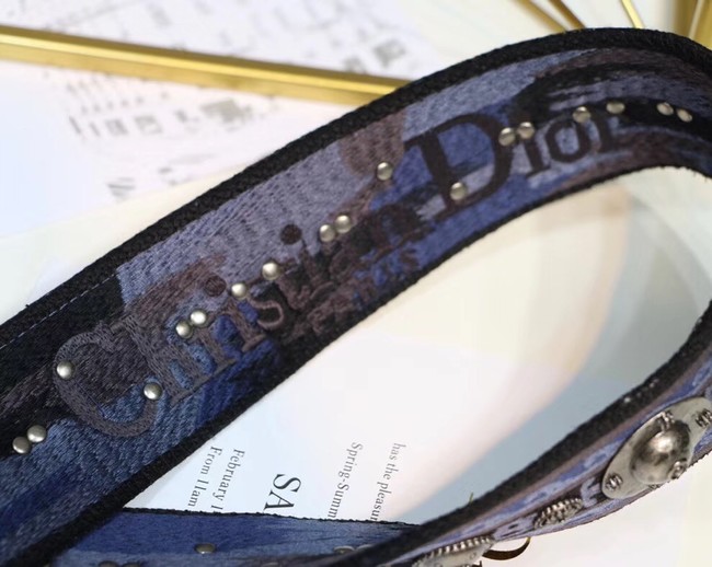 Dior BLUE CANVAS STRAP 03566