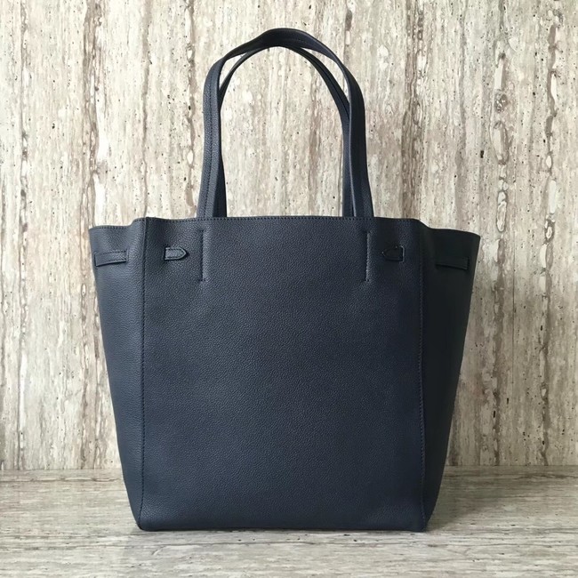 CELINE SMALL CABAS PHANTOM IN SOFT GRAINED CALFSKIN 17602 dark blue