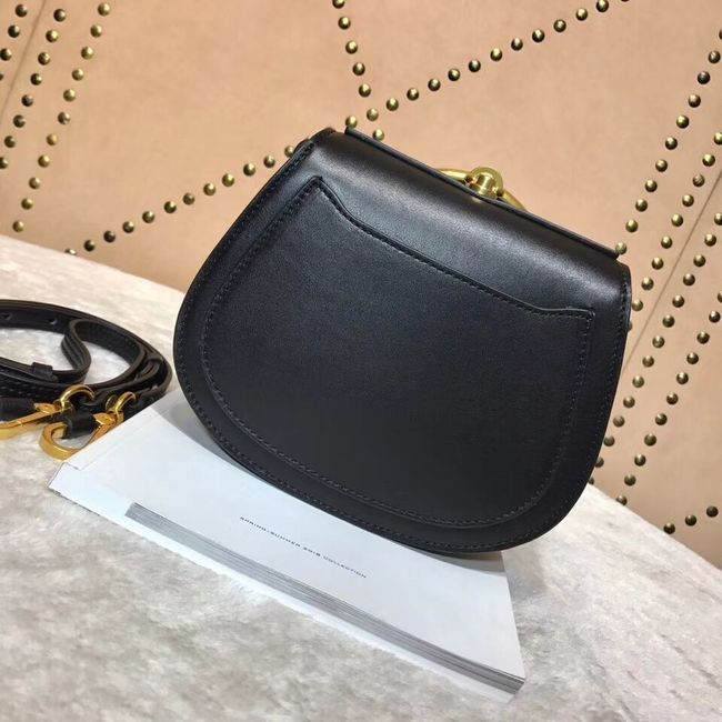 CHLOE Small Nile leather Horse bracelet bag 3E1302 black