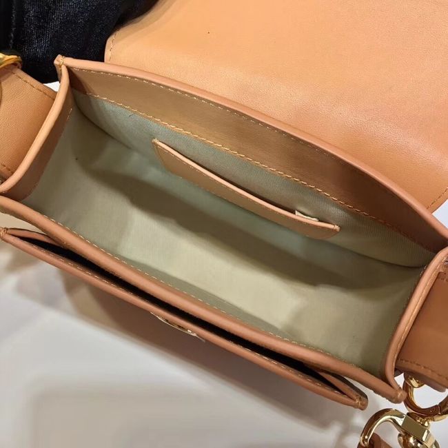 CHLOE Tess Small leather shoulder bag 3E153 apricot