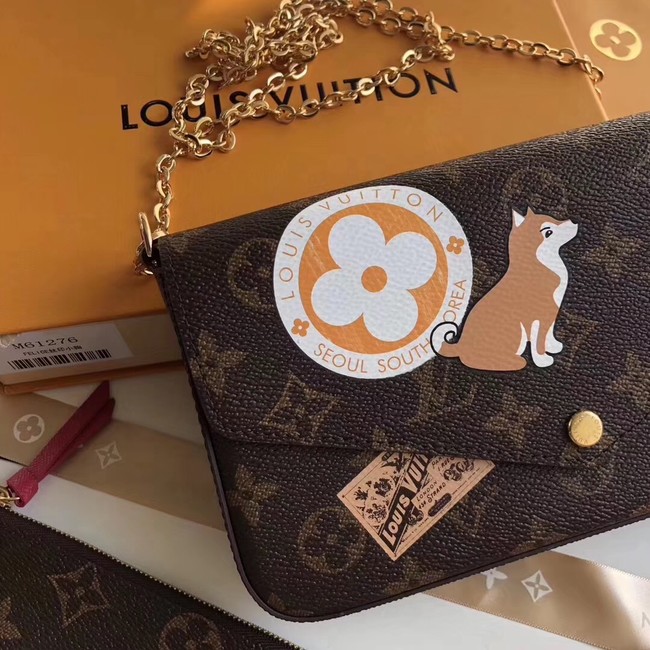 Louis vuitton original monogram canvas POCHETTE FELICIE M61277