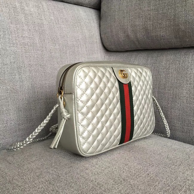 Gucci Laminated leather small shoulder bag 541051