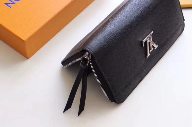 Louis Vuitton original ZIPPY LOCKME M62622 BLACK