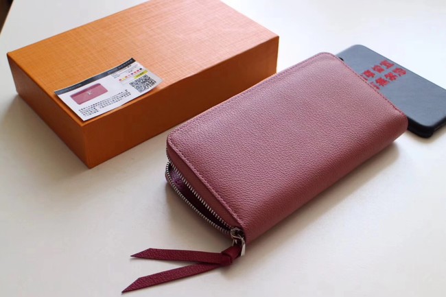 Louis Vuitton original ZIPPY LOCKME M62622 Rose