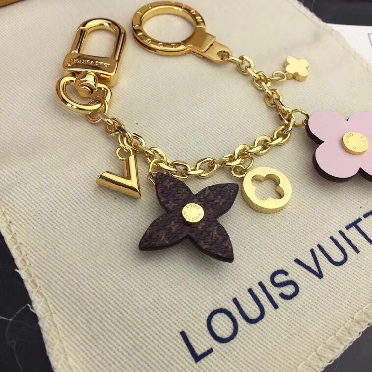 Louis vuitton BLOOMING FLOWERS CHAIN BAG CHARM AND KEY HOLDER M63086