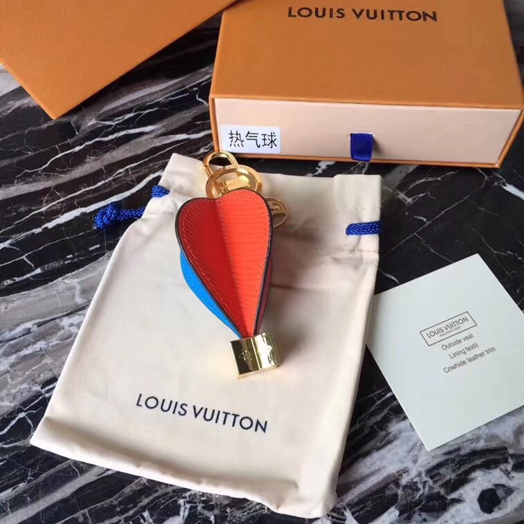 Louis vuitton IN THE AIR BAG CHARM AND KEY HOLDER M67392 pink
