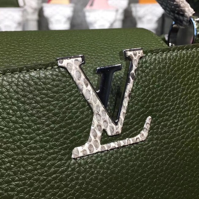 Louis vuitton original CAPUCINES PM M94586 green