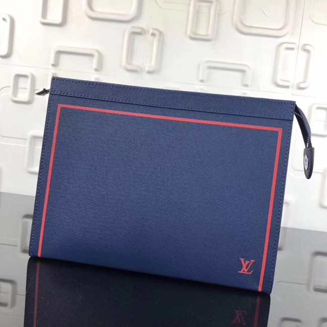 Louis vuitton original POCHETTE VOYAGE MM M30577 blue