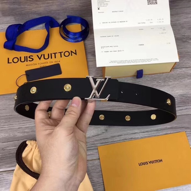 Louis Vuitton ICONIC 35MM BELT M0062V BLACK