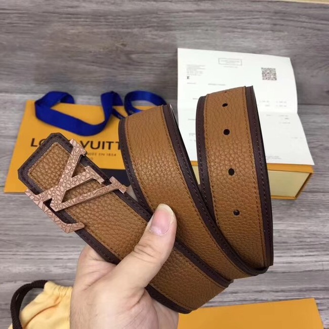 Louis Vuitton INITIALES 40MM BELT M0030 brown