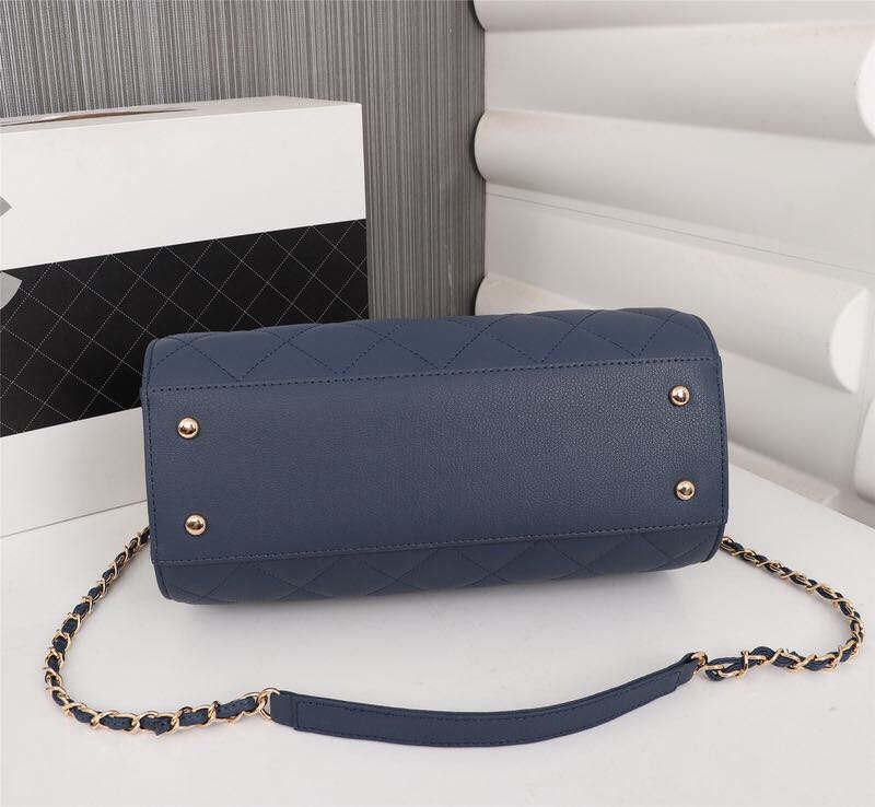 Chanel Sheepskin Tote Bag 3269 blue
