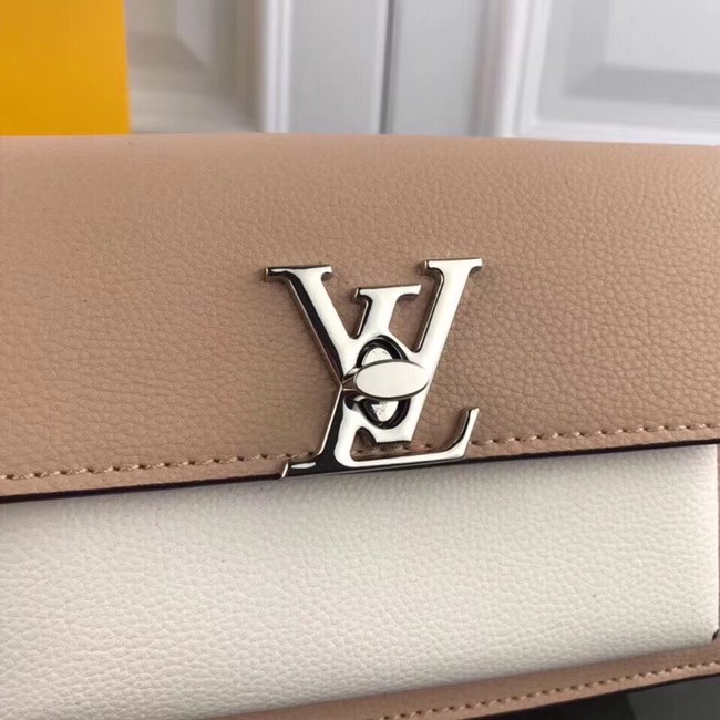 Louis Vuitton MYLOCKME BB CHAIN LOUISE M63471 apricot