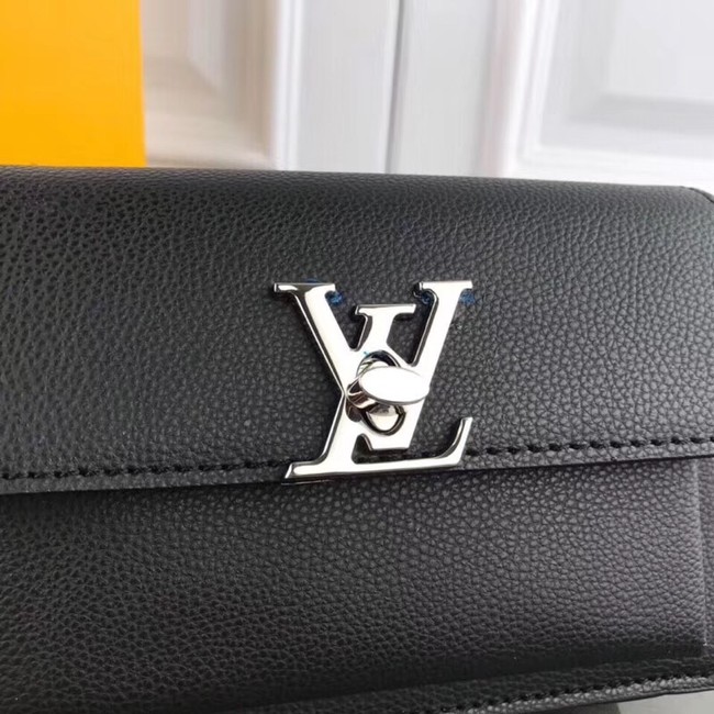 Louis Vuitton MYLOCKME BB CHAIN LOUISE M63471 black