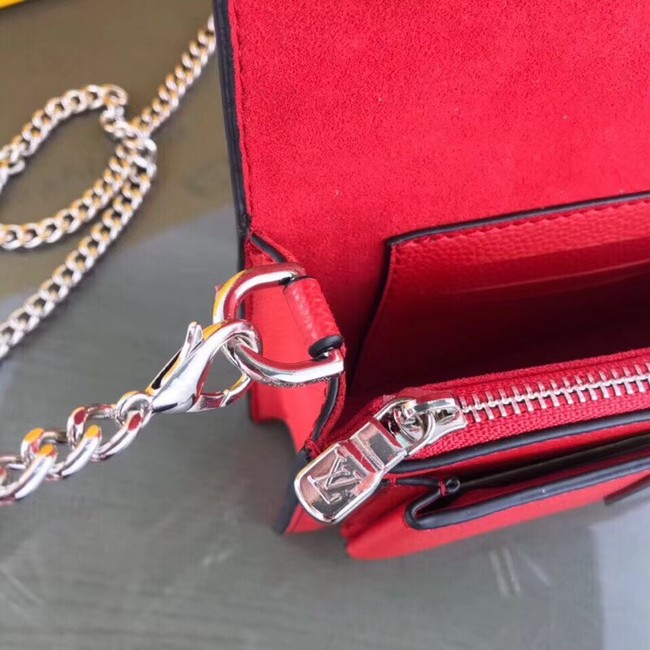 Louis Vuitton MYLOCKME BB CHAIN LOUISE M63471 red