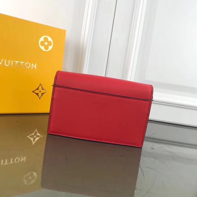 Louis Vuitton MYLOCKME BB CHAIN LOUISE M63471 red