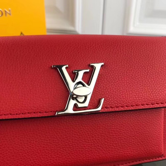 Louis Vuitton MYLOCKME BB CHAIN LOUISE M63471 red