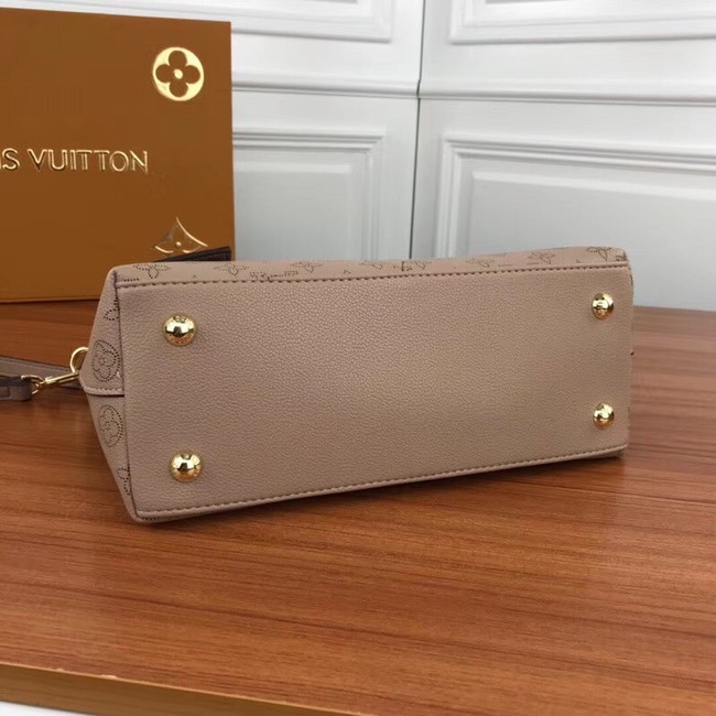 Louis Vuitton Mahina Leather m66817 apricot
