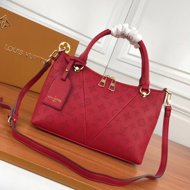Louis Vuitton Mahina Leather m66817 red