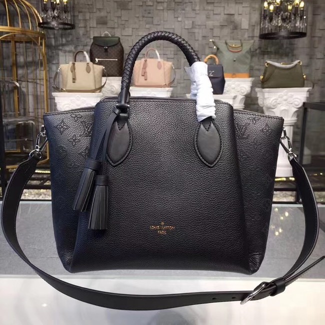 Louis Vuitton Original Mahina Leather HAUMEA M55029 black