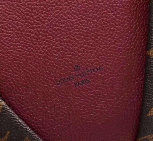 Louis Vuitton V TOTE MM M43949 Bordeaux Red