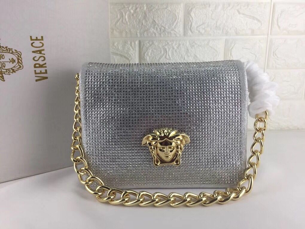 Versace Shoulder Bag VS178 Sliver