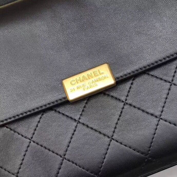 Chanel Flap Shoulder Bag Original Sheepskin Leather A33814