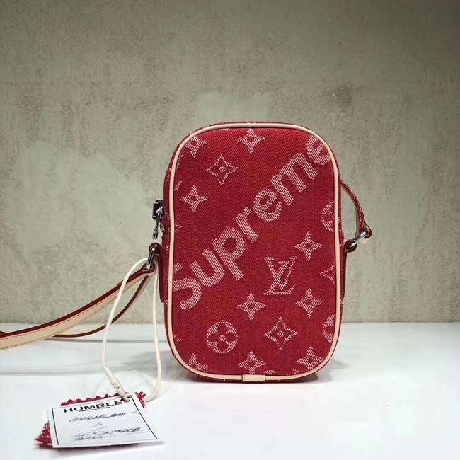 Louis Vuitton Denim M53434 red