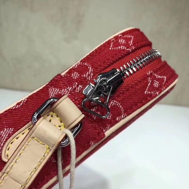 Louis Vuitton Denim M53434 red