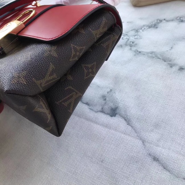 Louis Vuitton Monogram Canvas original M43129 red