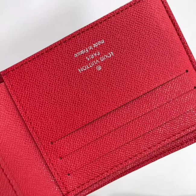 Louis vuitton original MULTIPLE WALLET M60895 red