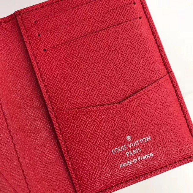 Louis vuitton original POCKET ORGANIZER M61696 red