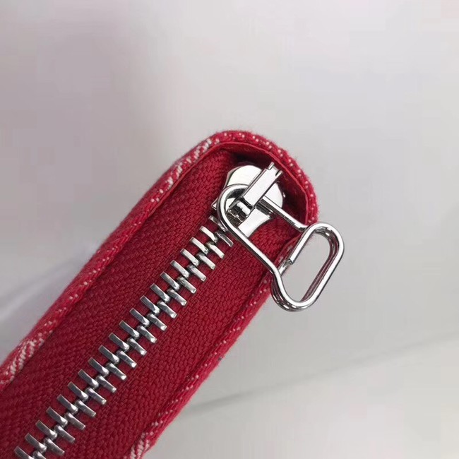 Louis vuitton original ZIPPY WALLET SUPREME 60017 red