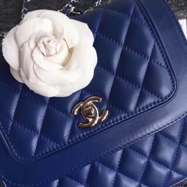 Chanel Original Classic Handbag 25698 blue