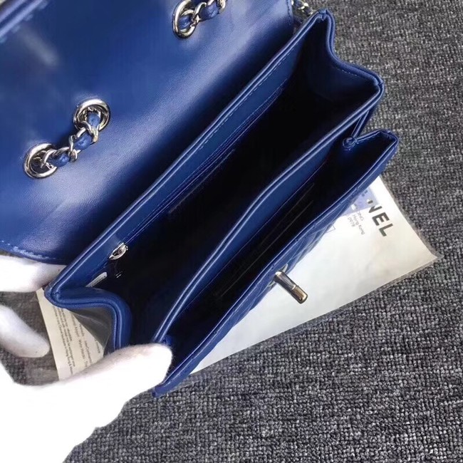 Chanel Original Classic Handbag 25698 blue