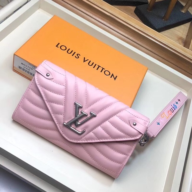 LOUIS VUITTON NEW WAVE LONG WALLET M63298 pink