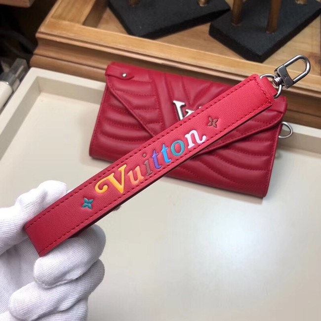 LOUIS VUITTON NEW WAVE LONG WALLET M63298 red
