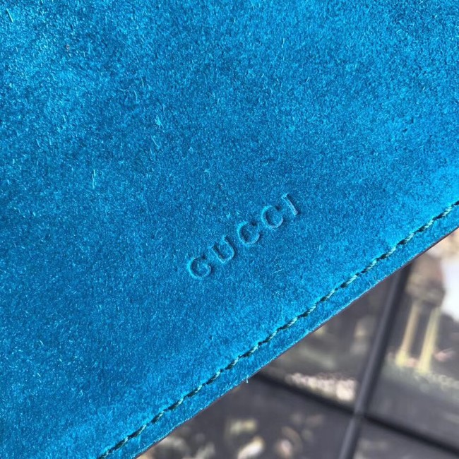 Gucci Dionysus small crystal shoulder bag 400249 blue