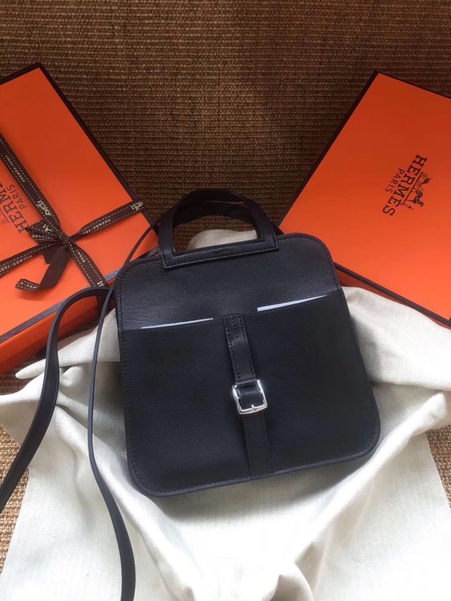 Hermes Original Halzan mini bag H069523 black