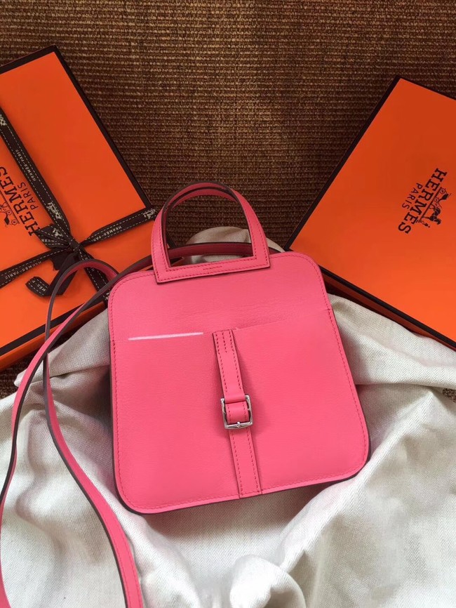 Hermes Original Halzan mini bag H069523 rose azalee