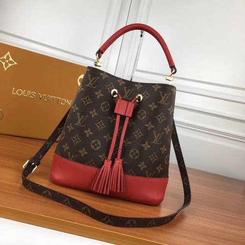 Louis Vuitton Monogram Canvas M56201 Red