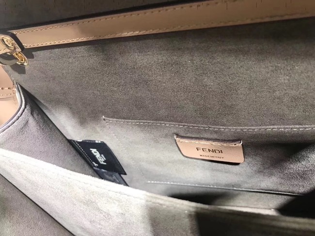 FENDI Kan I Leather Pocket Bag 13553