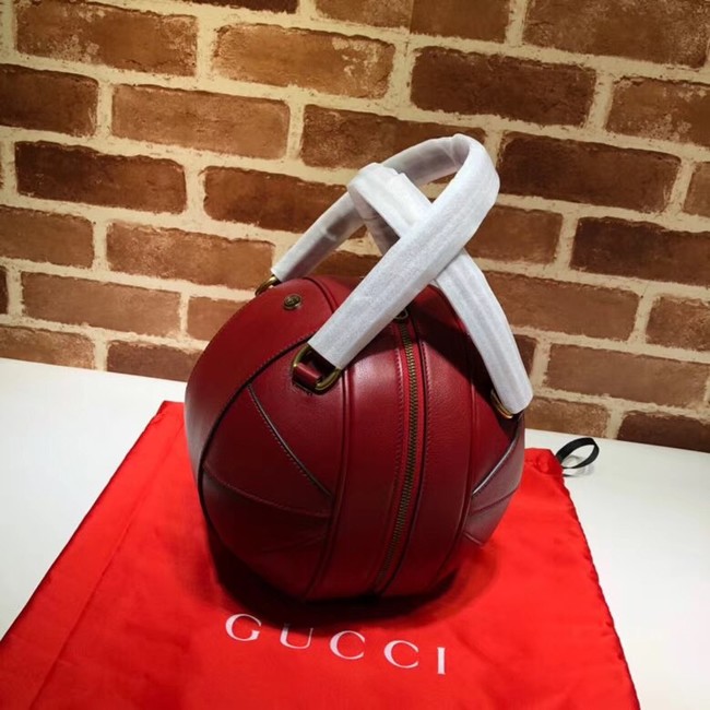 Gucci Basketball shaped tote bag 536110 red