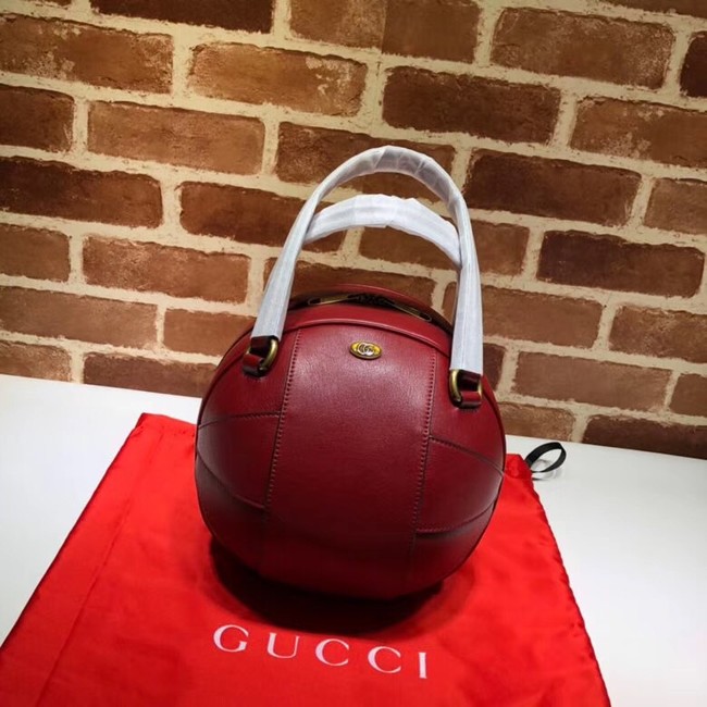 Gucci Basketball shaped tote bag 536110 red
