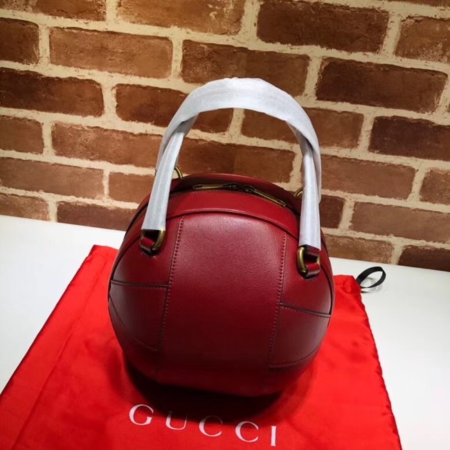 Gucci Basketball shaped tote bag 536110 red