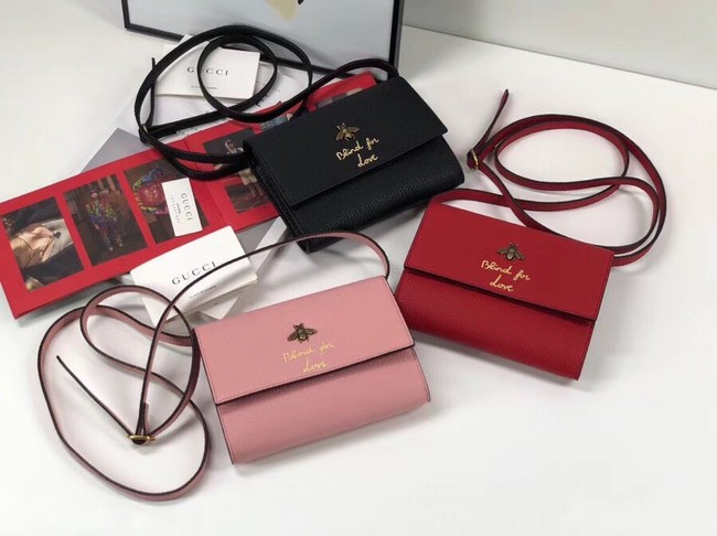 Gucci GG Marmont cross-body bag 498097 pink