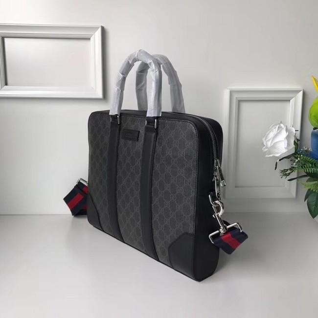 Gucci GG canvas top quality tote bag 387102 black