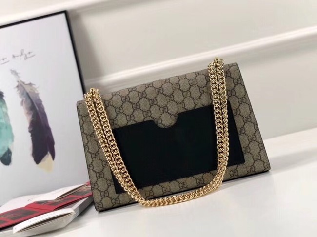Gucci Padlock Shoulder Bag 409486 black