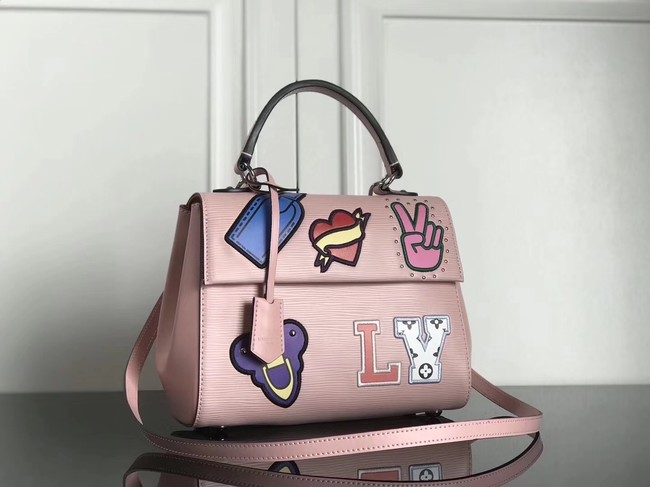 Louis Vuitton original Epi Leather CLUNY BB M52484 pink