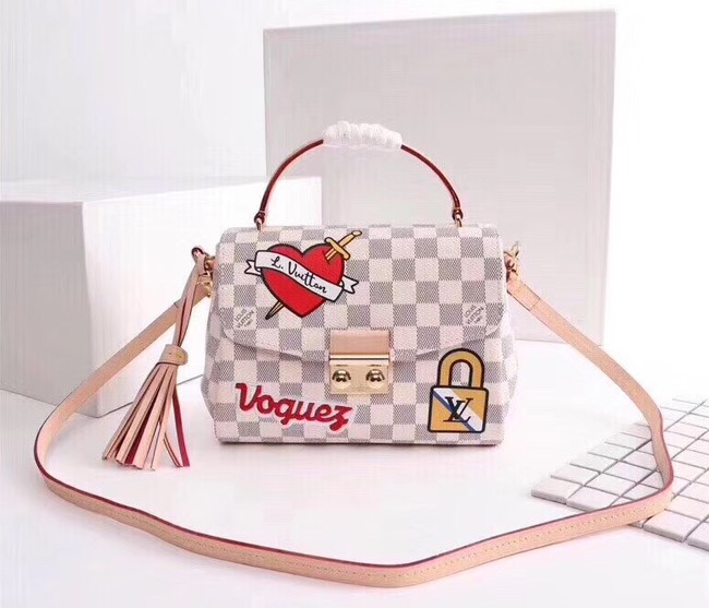 Louis Vuitton Damier Azur Canvas CROISETTE N40055